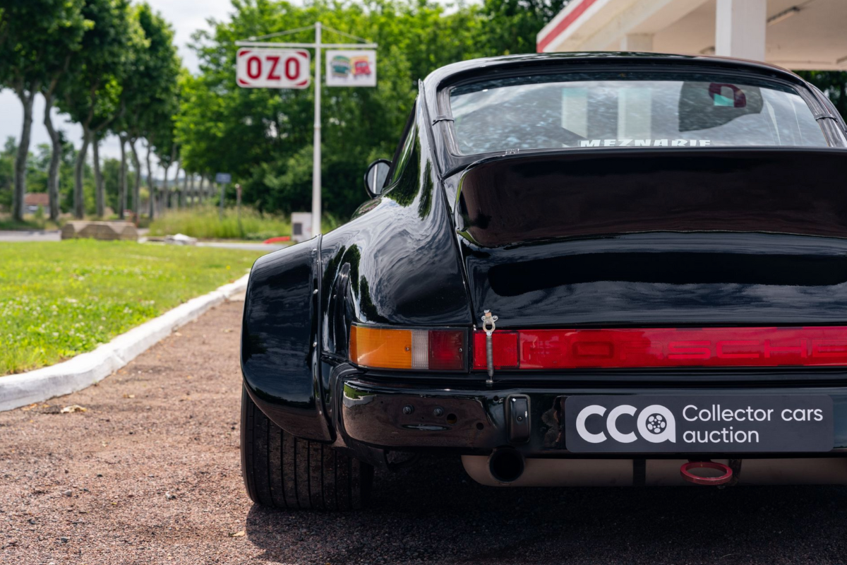 Porsche 911 johnny hallyday arriere