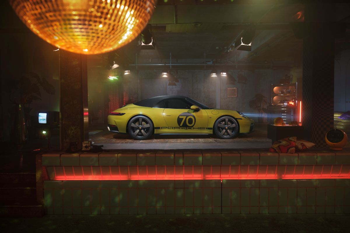 Porsche 911 spirit 70 profil