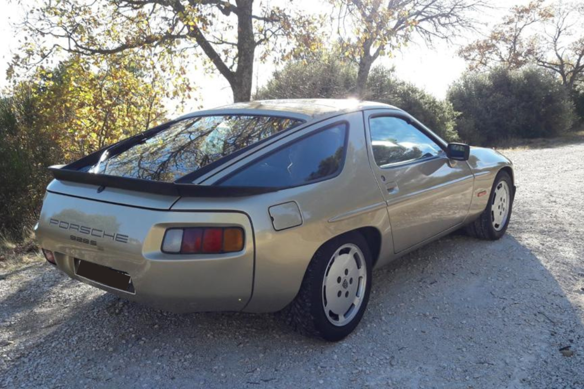 Porsche 928 s bronze clair metallise flat 6 mag