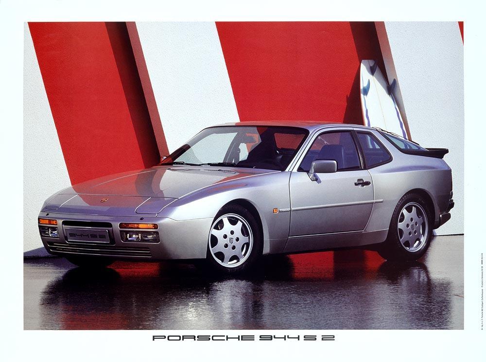 Porsche 944 s2 face gris