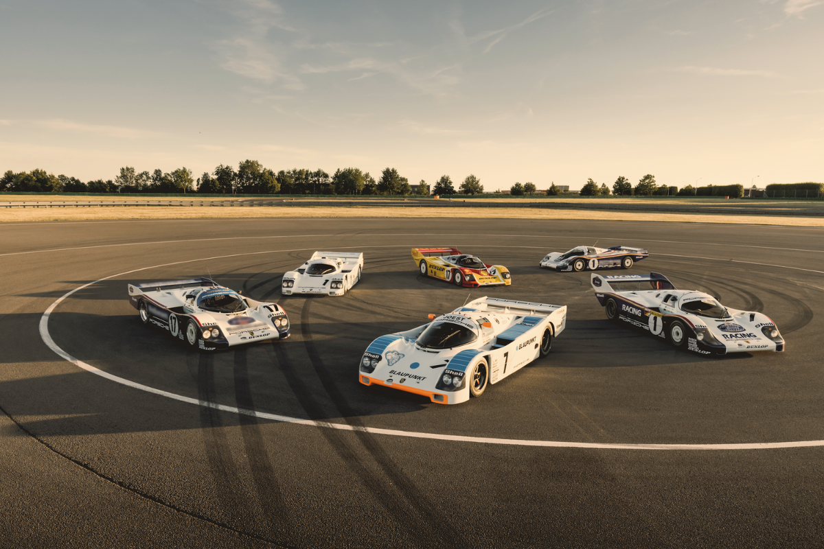 Les 40 ans des Porsche 956 et 962 à Leipzig