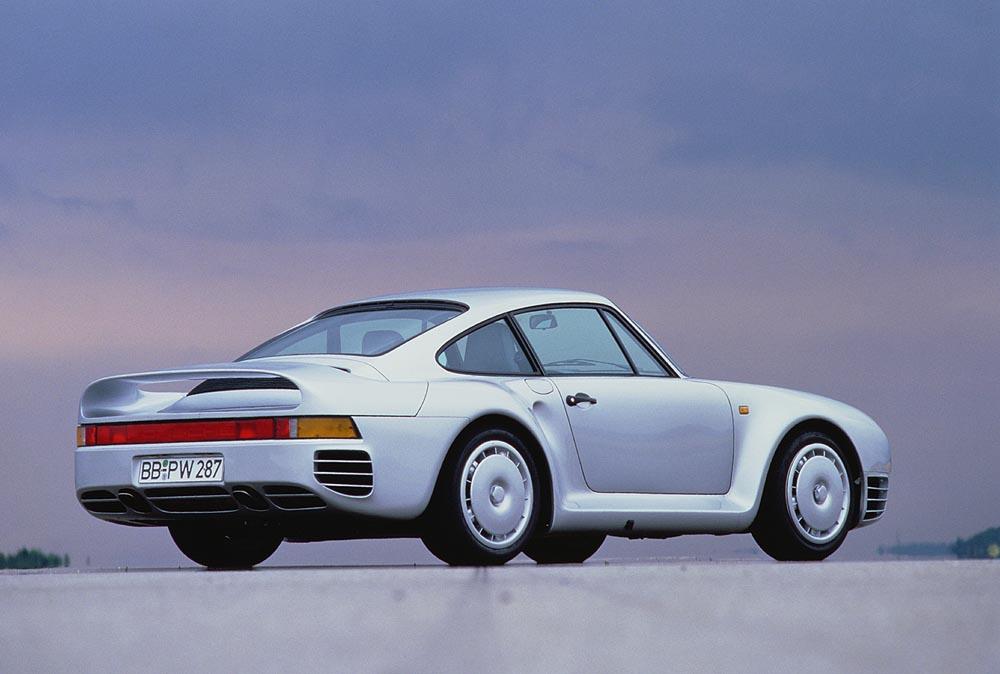 Porsche 959 arriere