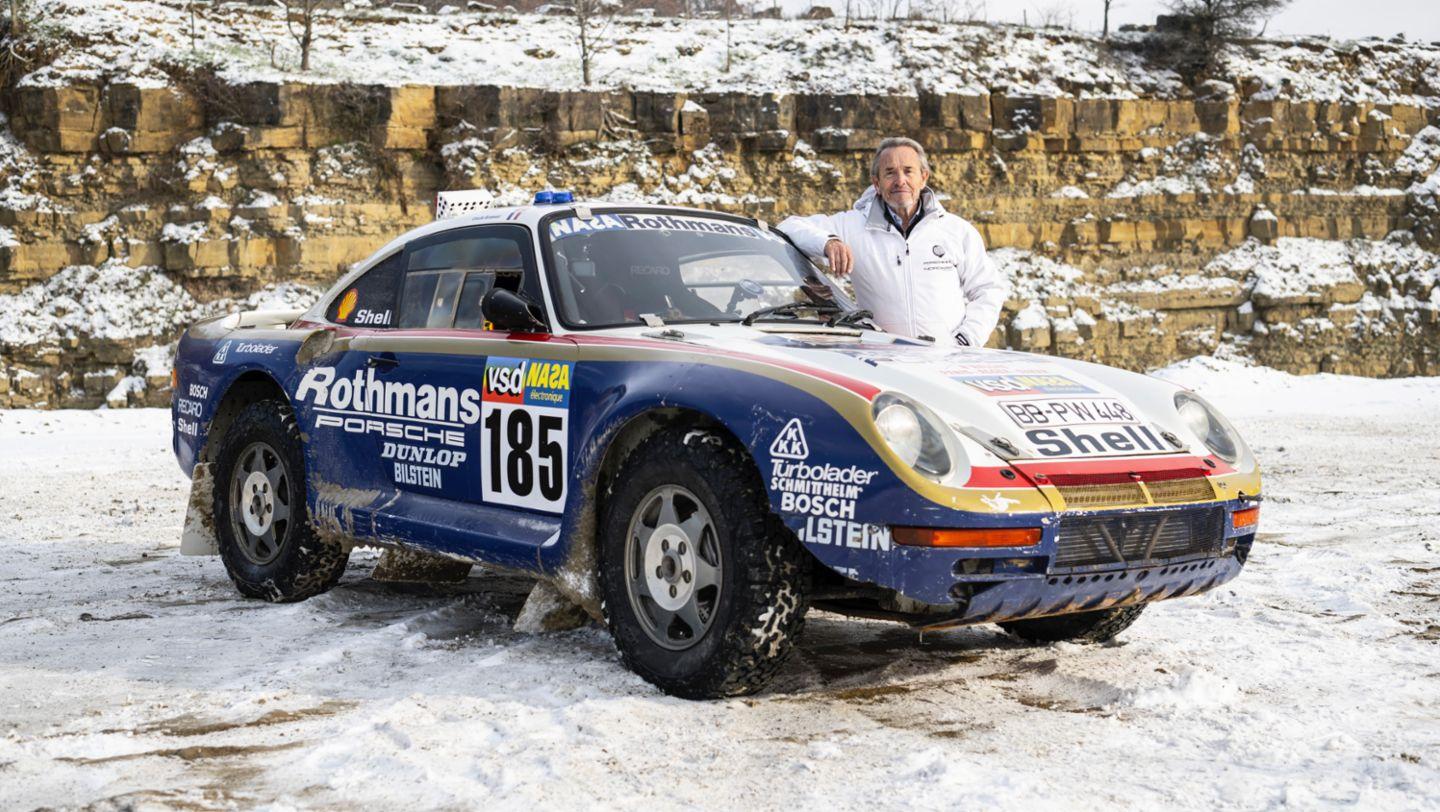 Porsche 959 paris dakar ickx