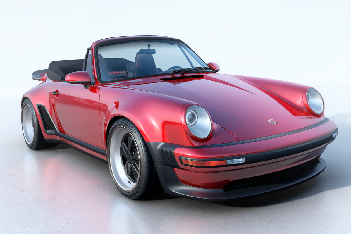 Porsche 964 cabriolet flat 6 magazine singer 1