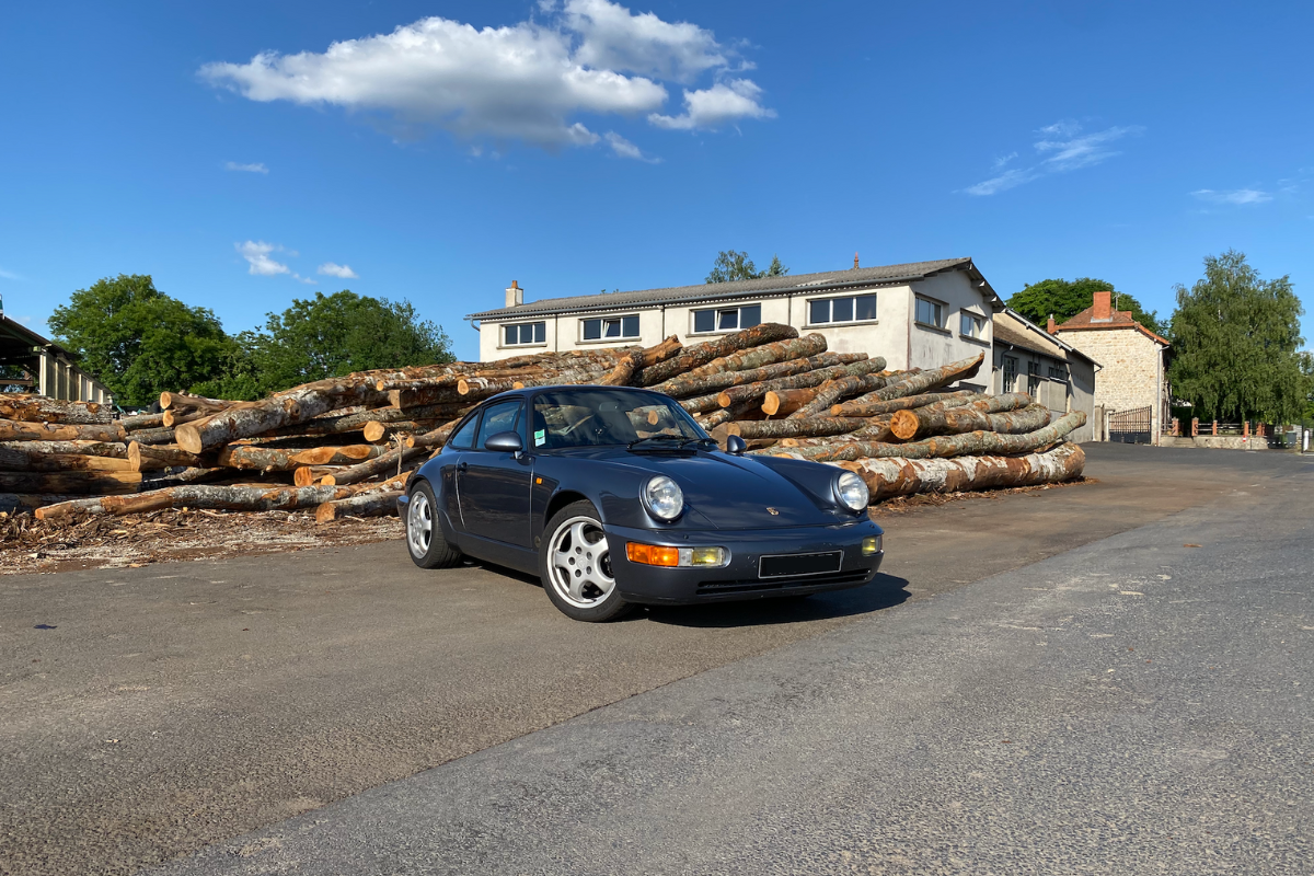 Porsche 964 carrera 2 flat 6 magazine