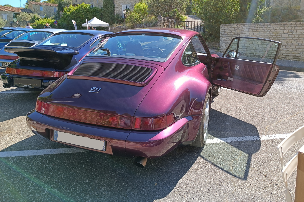 Porsche 964 jubile flat 6 mag png