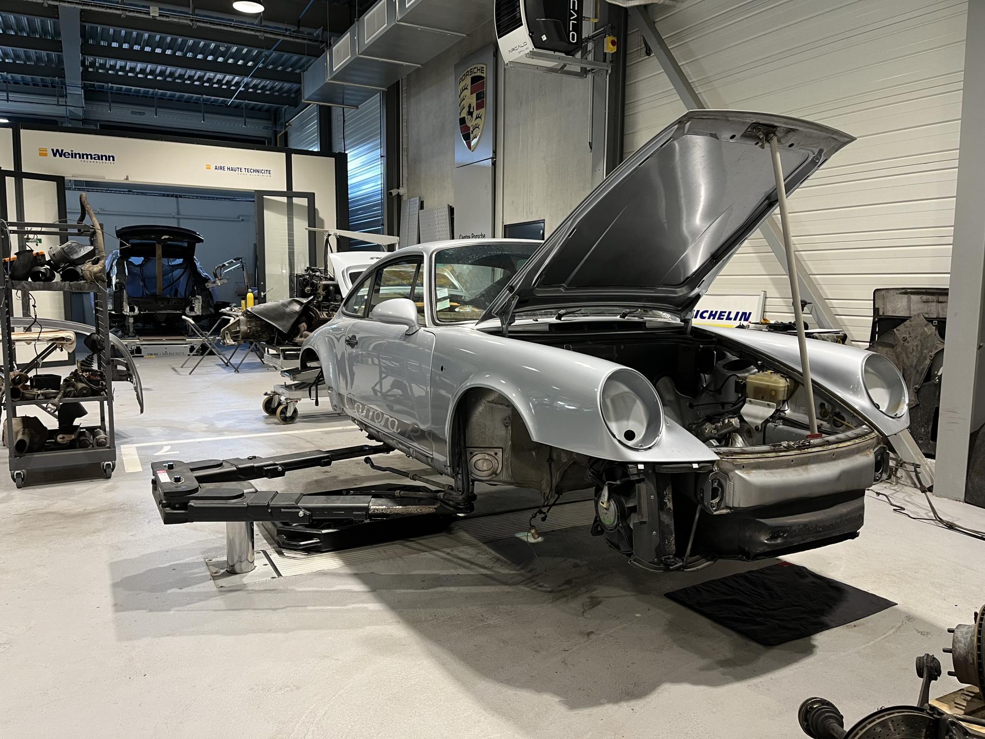 Porsche 964 rs restauration nantes