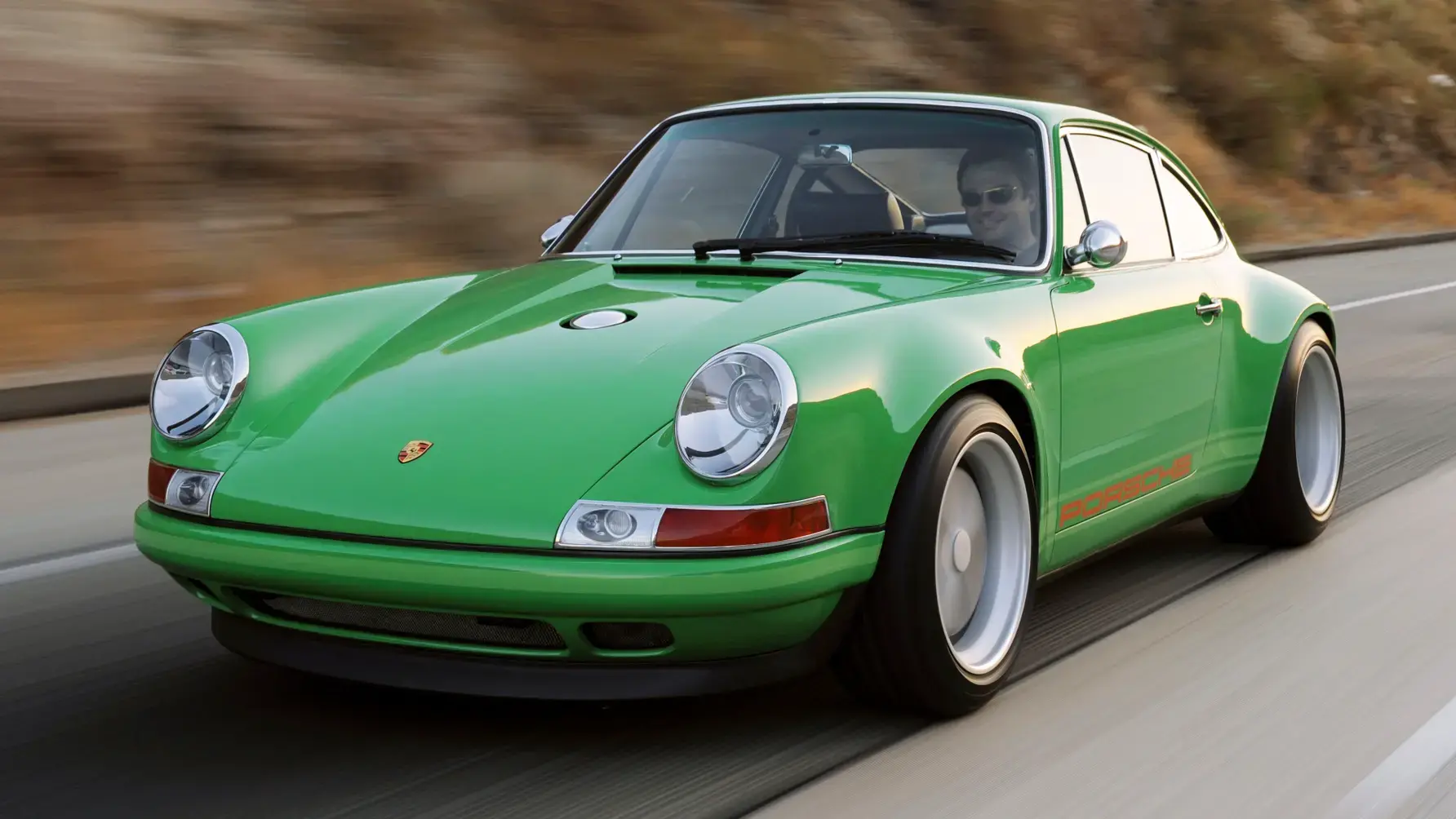 Porsche 964 singer flat 6 magazine