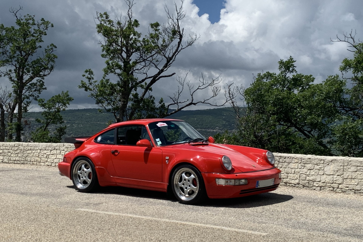 Porsche 964 turbo 3 6 flat 6 mag 1