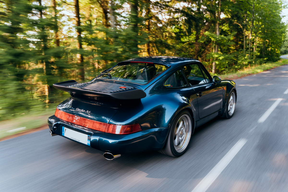 Porsche 964 turbo 3 6 flat 6 magazine png