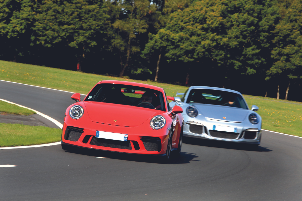 Comparatif Porsche 911 (991) GT3 - phase 1 et phase 2