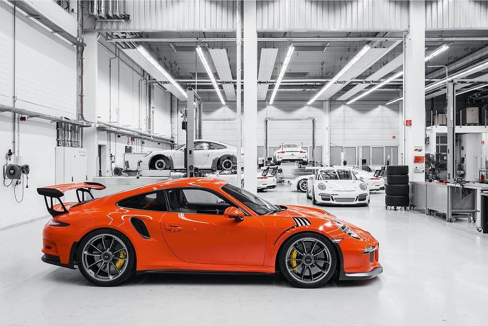 Porsche 991 gt3 rs orange fusion