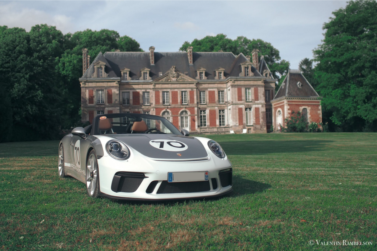 Porsche 991 speedster flat 6 mag png