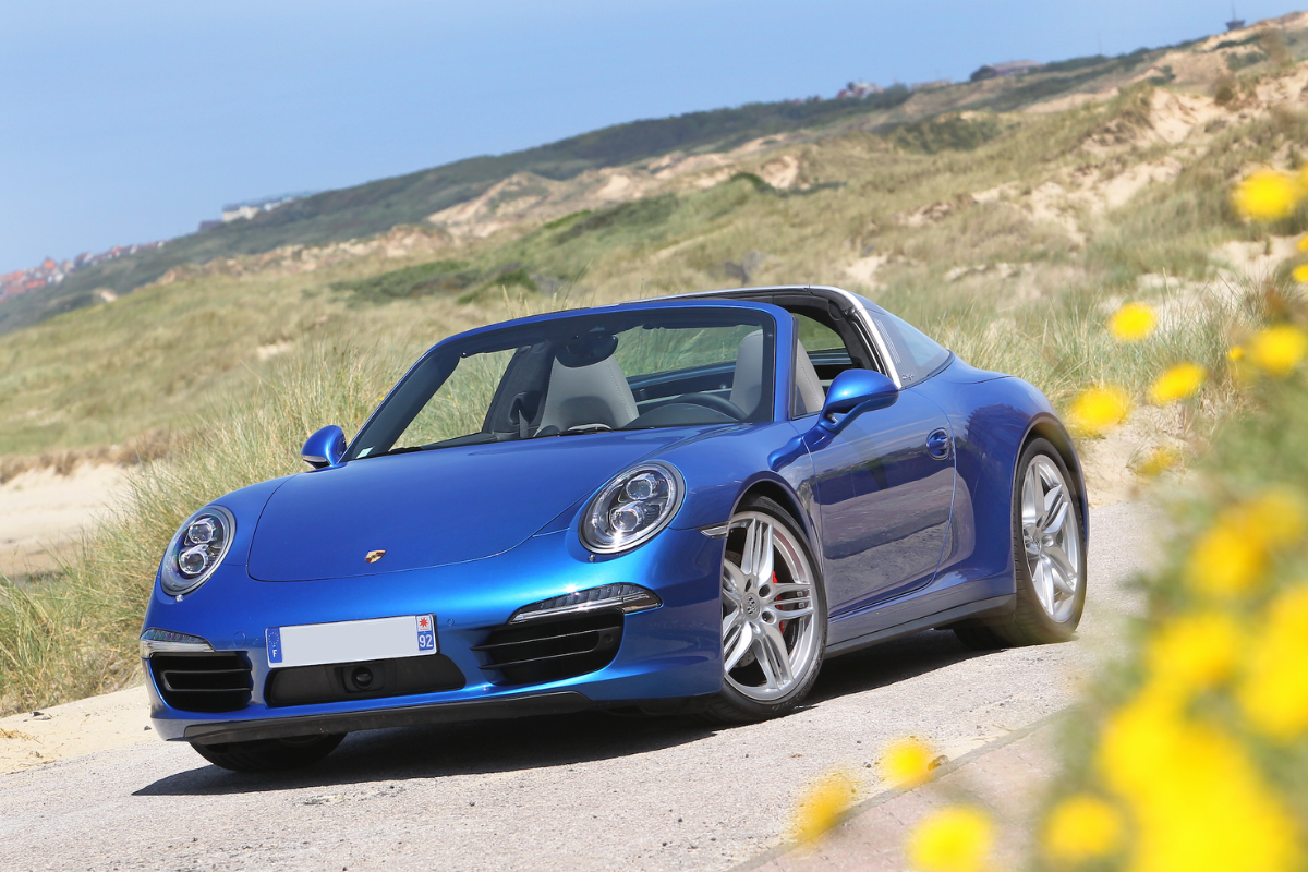 Porsche 991 targa 4s flat 6 magazine png