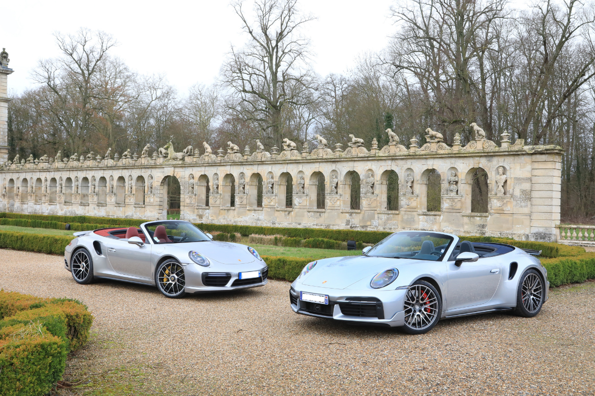 Porsche 991 turbo s cab phase 2 vs 992 turbo cab