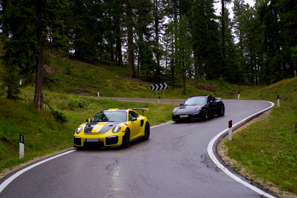 Porsche 991 turbo s et porsche gt2 rs flat 6 magazine