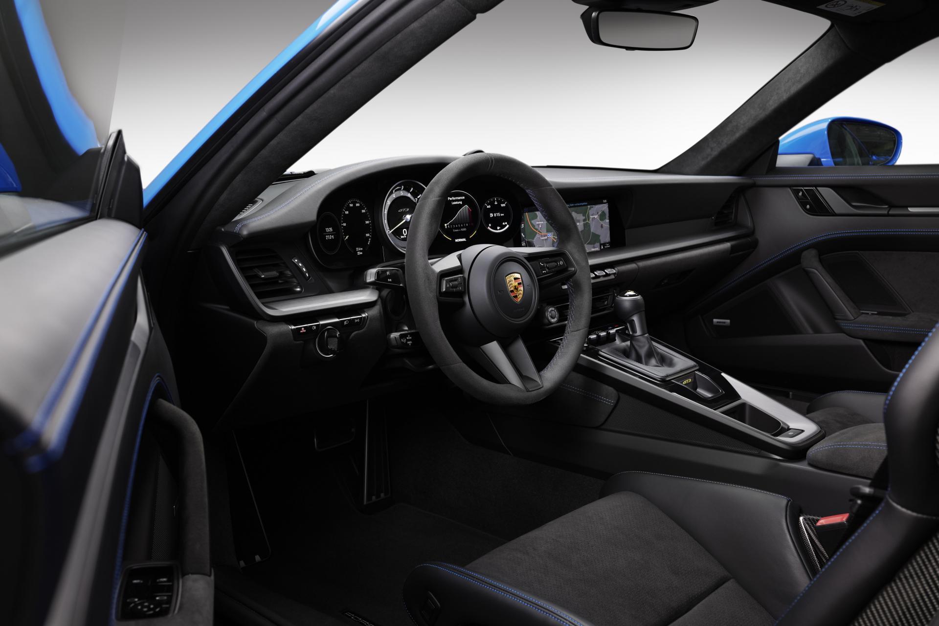 Porsche 992 gt3 interieur