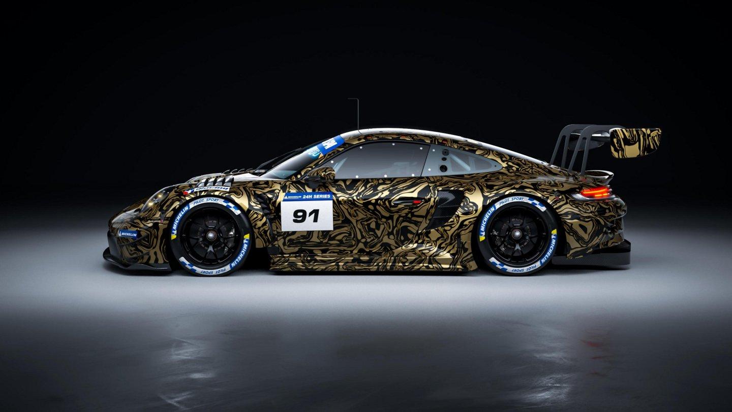 Porsche 992 gt3 r spa