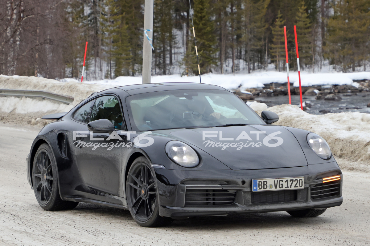 Nouvelles images de la Porsche 911 (992) Turbo phase 2