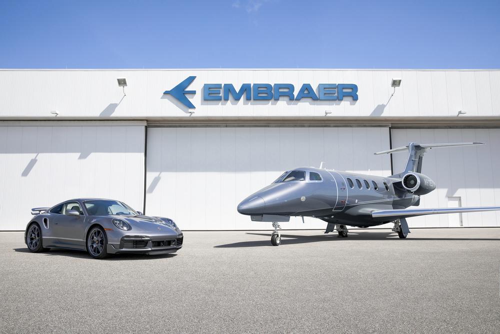 Porsche 992 turbo s embraer 2