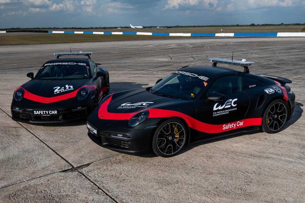 Porsche 992 turbo s safety car 5