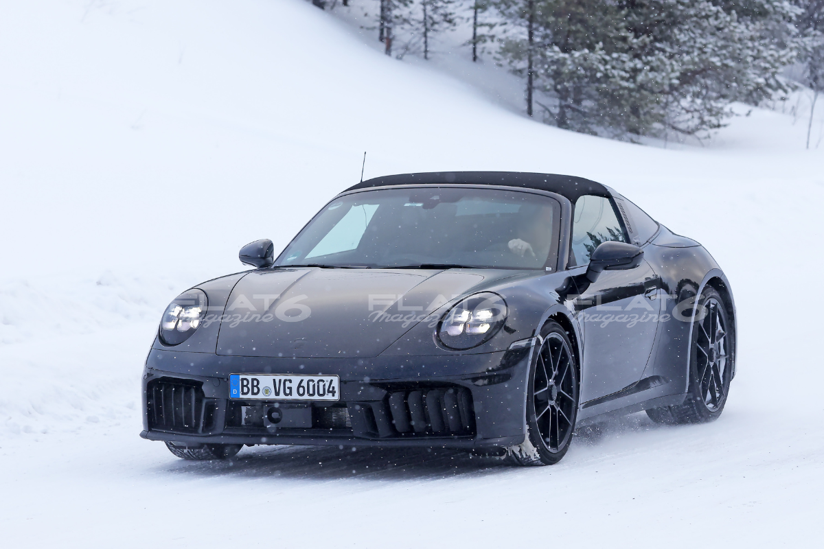 Porsche 992 2 gts targa spyshot