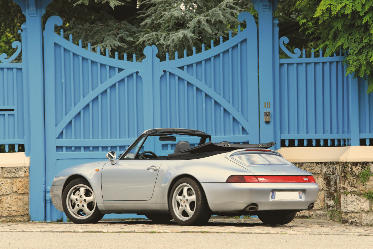 Porsche 993 carrera 4 cab flat 6 magazine png