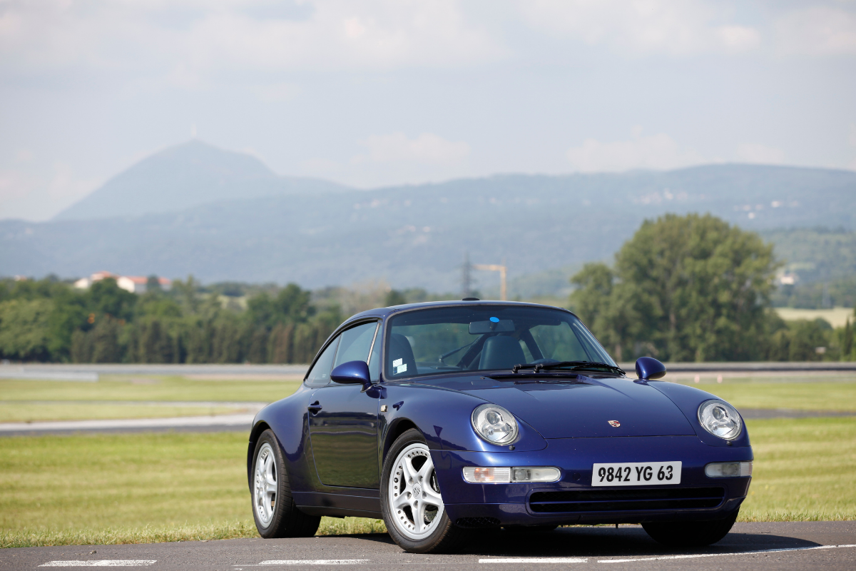 Porsche 993 targa flat 6 mag