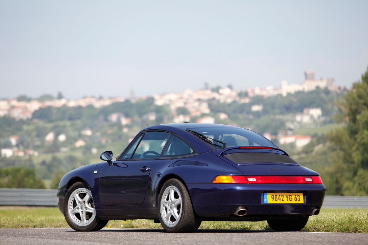 Porsche 993 targa flat 6 magazine jpg