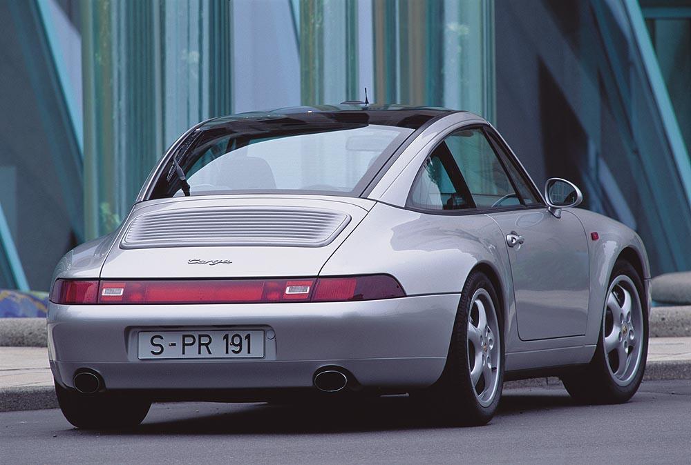 Porsche 993 targa grise