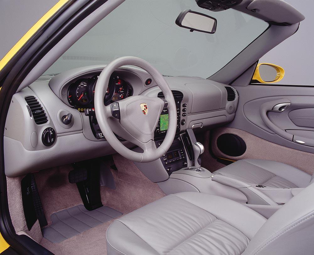 Porsche 996 cabriolet interieur