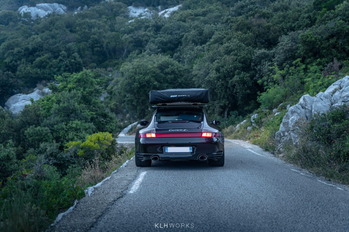 Porsche 996 carrera 4s tente flat 6