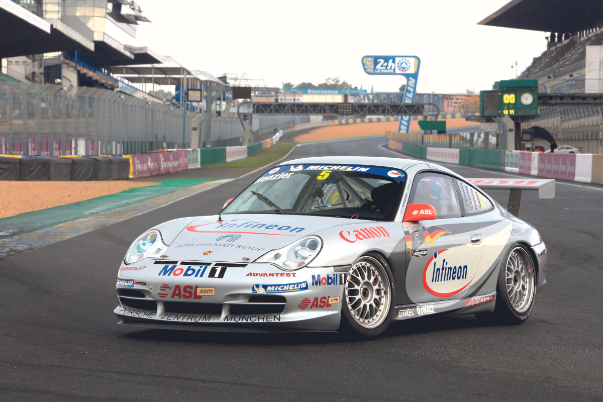 Porsche 996 Supercup phase 2 : essai sur le circuit du Bugatti