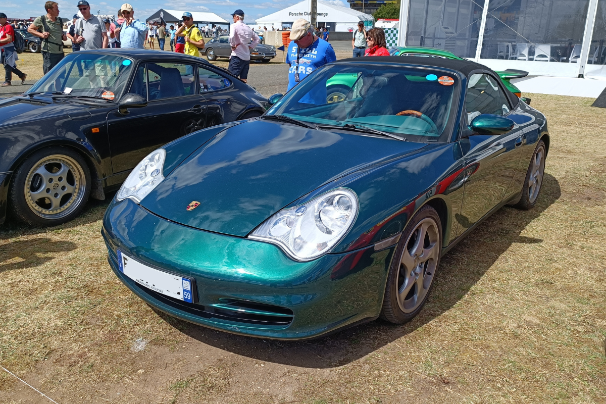 Porsche 996 vert lago mans classic flat 6 magazine