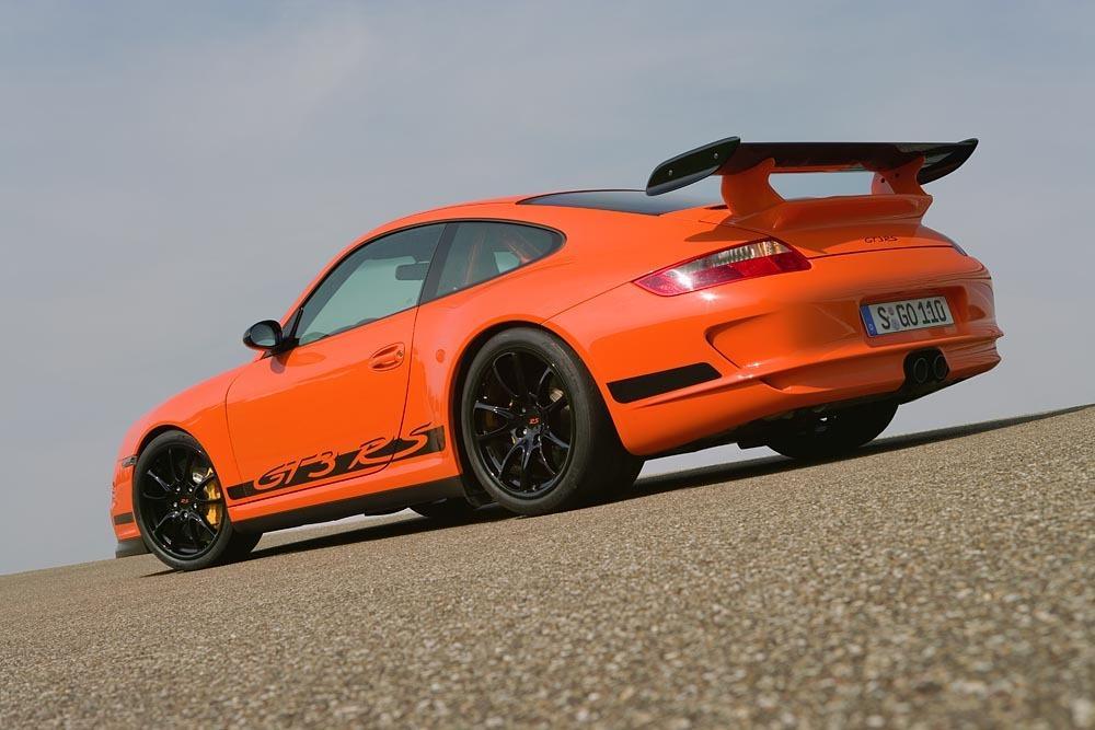 Porsche 997 gt3 rs orange