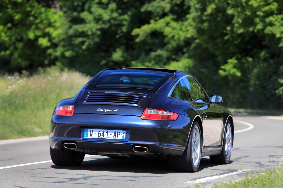 Porsche 997 targa 4 arriere