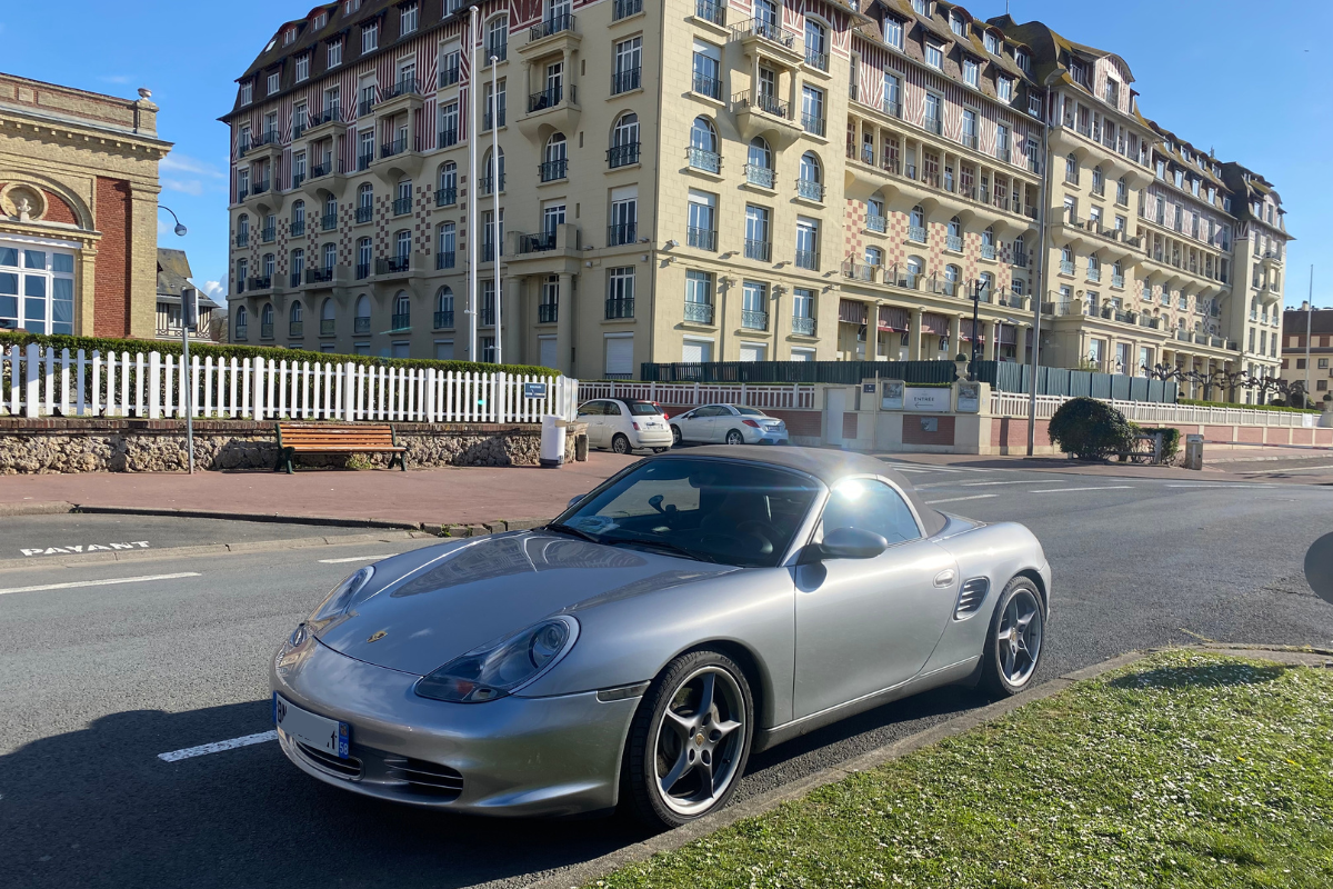 Porsche boxster 550 spyder flat 6 mag