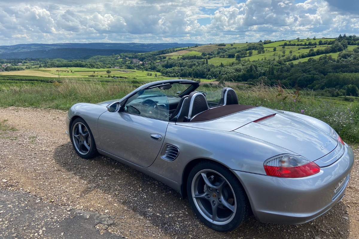 Porsche boxster 550 spyder flat 6