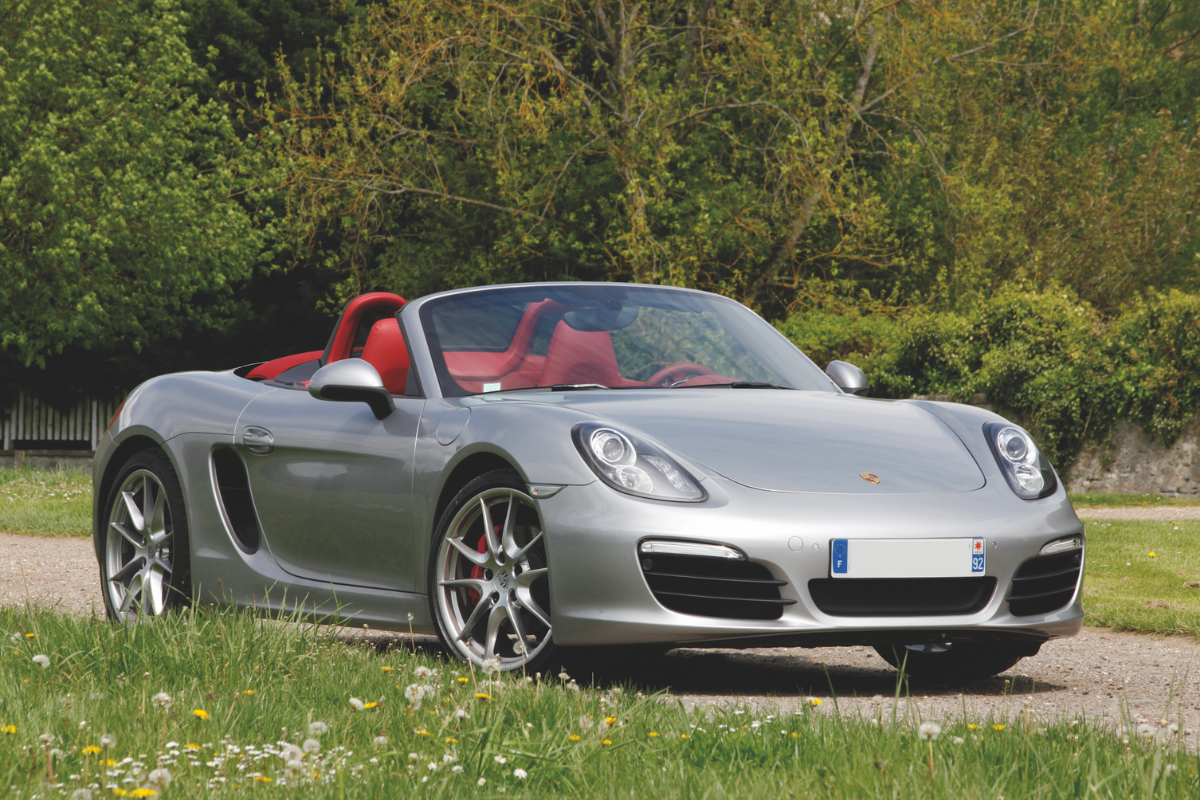 Porsche boxster 981 flat 6 mag