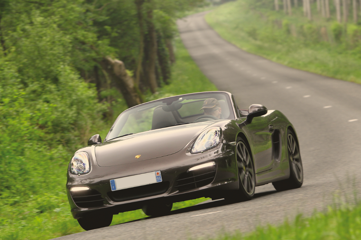 Porsche boxster 981 flat 6 magazine