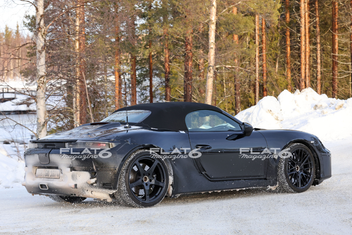 Porsche boxster electrique