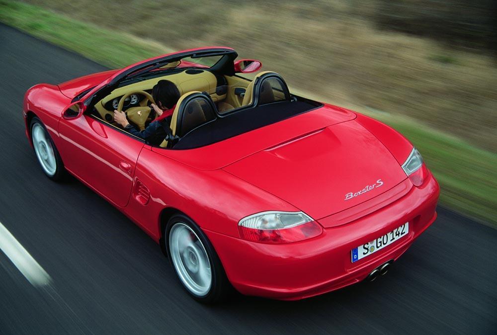 Porsche boxster s 986 rouge