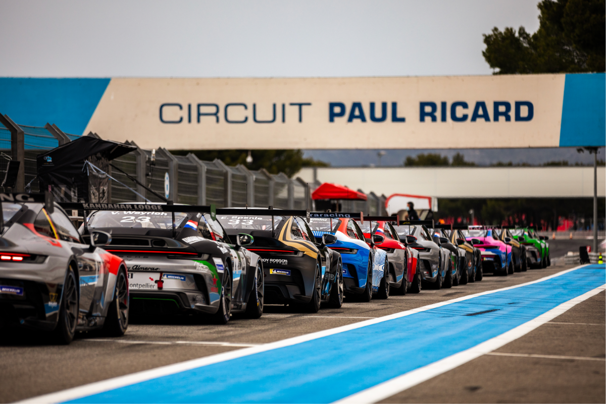 Porsche carrera cup france castellet