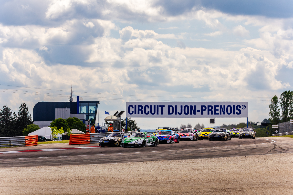 Porsche carrera cup france circuit dijon