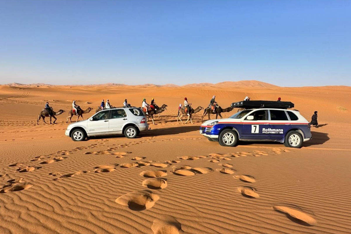 Porsche cayenne 957 desert