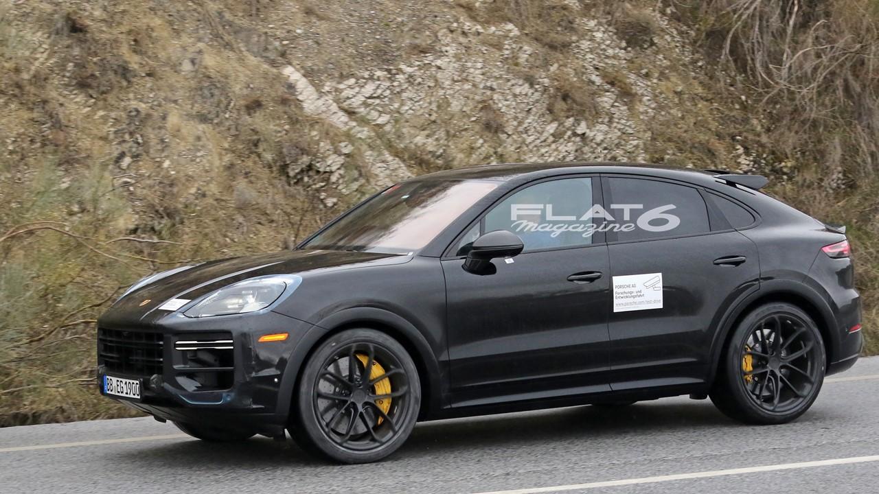 Porsche cayenne coupe facelift 2