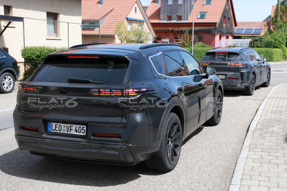 Porsche cayenne e lectrique 2026 prototypes