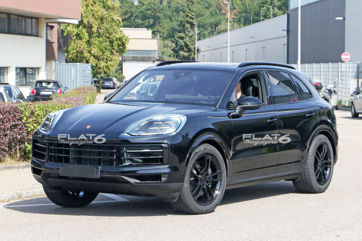 La nouvelle version du Porsche Cayenne presque sans camouflage