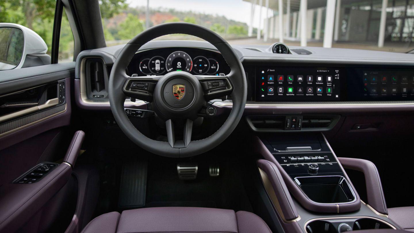 Porsche cayenne s e hybrid interieur