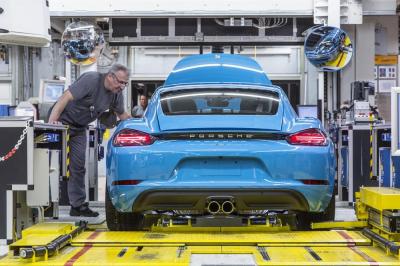 Porsche cayman 718 production 4